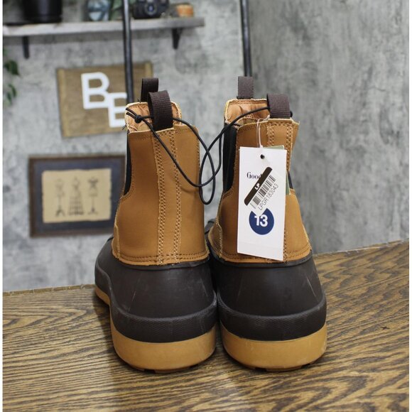 Goodfellow & Co Mens Spencer Winter Chelsea Boots 91112080 Brown 13M - Picture 4 of 10